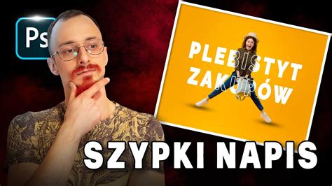 Jak Zrobi Przezroczysty Napis Kreatywny Photoshop Youtube