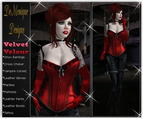 Second Life Marketplace - Velvet Velour *Vampire the Masquerade ...