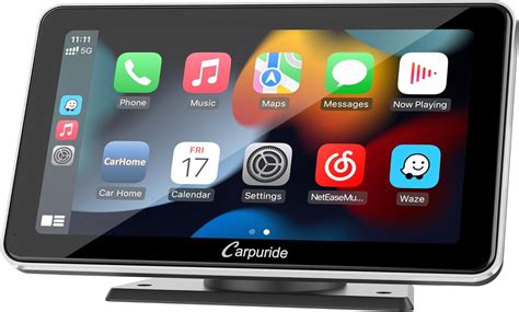 Carpuride Nieuwste Inch Draadloze Apple Carplay Android Auto