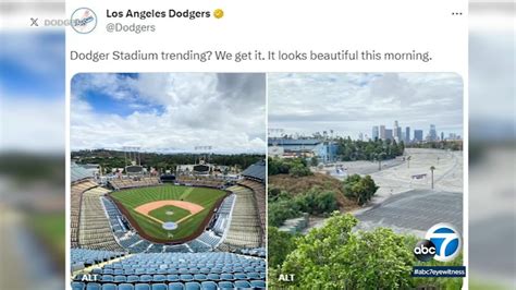 Dodger Stadium Not Flooded After Tropical Storm Hilary Debunking Viral