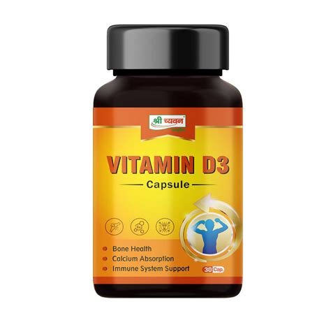 Vitamin D3 Capsule- Best Multivitamin Capsules for men & women