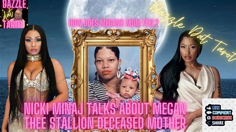 Nicki Minaj Brings Up Megan Thee Stallion Deceased Mother Youtube