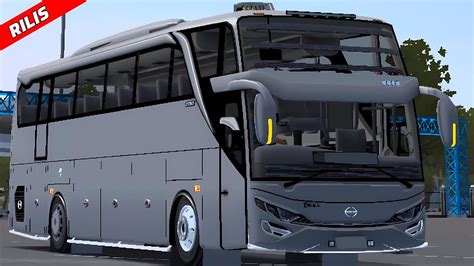 ALE RILIS MOD BUSSID JB2 SHD Hino RK Full Variasi Full Mboiss