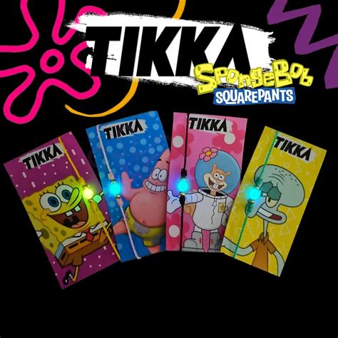 Incluye 1 Pieza Pulseras Bob Esponja Y Sus Amigos Tikka Shop