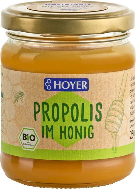 Hoyer Bio Propolis Im Honig G Piccantino Onlineshop Deutschland