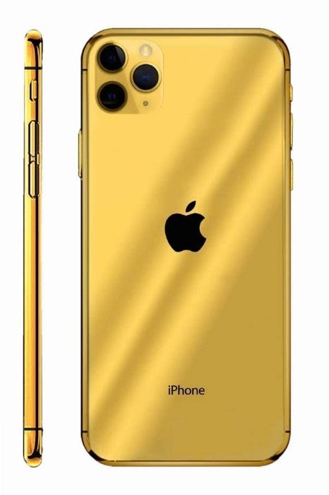 24k Gold Plated Iphone 11 Pro Max Custom 24k Gold Apple Iphone 11 Pro Max Rose Gold Is Rich