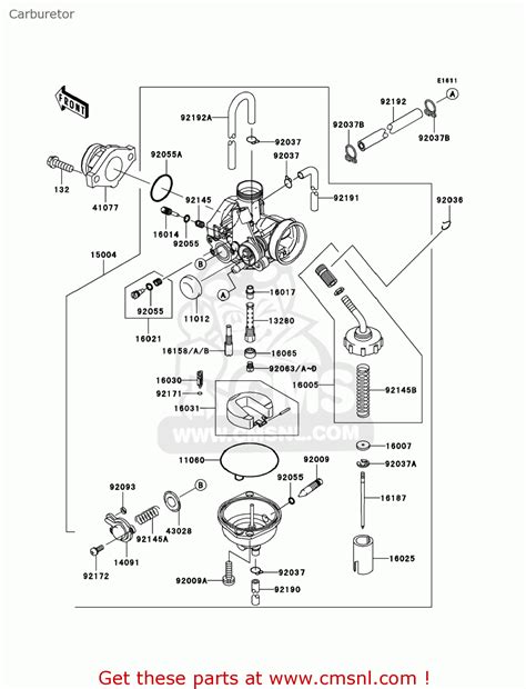 Kawasaki Klx Bbf Klx L Usa Carburetor Buy Original