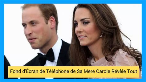 La relation de Kate Middleton et William à travers le fond d Écran de