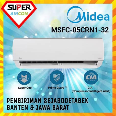 Jual Ac Midea Msfc Crn Pk Harga Unit Only Shopee Indonesia