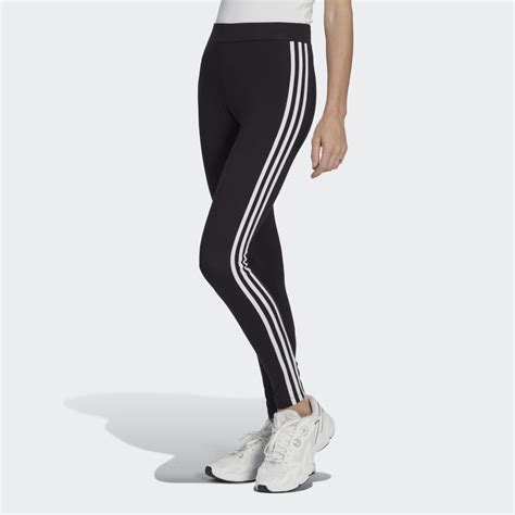 Adidas Adicolor Classics 3 Stripes Leggings Black Adidas UAE