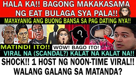 HALA KA BAGONG MAKAKASAMA NG EAT BULAGA YAYANIGIN ANG TV5 1 HOST NG