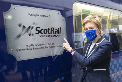 Nicola Sturgeon quizzed over rising train fares after launch of newly