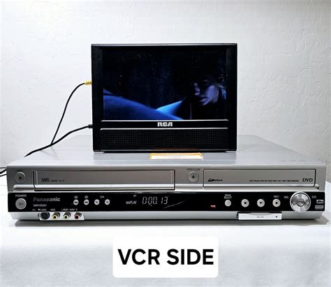 Panasonic DVD VCR Combo Player Recorder DMR ES35V Dubbing VHS WORKS