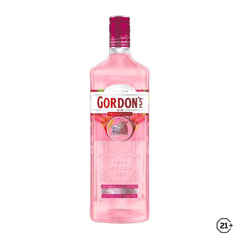 gordons gin premium pink ml  minumancom