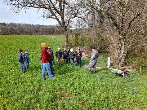 Visite Des BPREA Sur Une Exploitation Travaillant En Biodynamie CFPPA