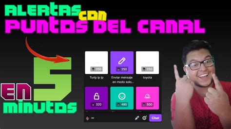 Como Poner Alertas Con Puntos Del Canal Por Twitch En Minutos