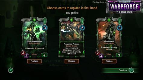 Warhammer 40k Warpforge The Card Game With Necron Hero Nemesor