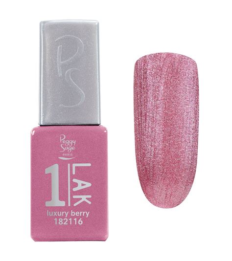 Vernis semi permanent nacré 1 LAK ONE LAK Peggy Sage