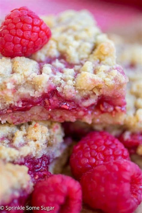 Raspberry Lemon Crumble Bars Chocolate Chocolate And More