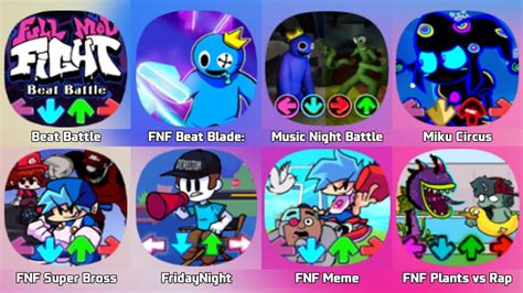 Beat Battle FNF Beat Blade FNF Mario Madness V2 FNF Super Bross FNF