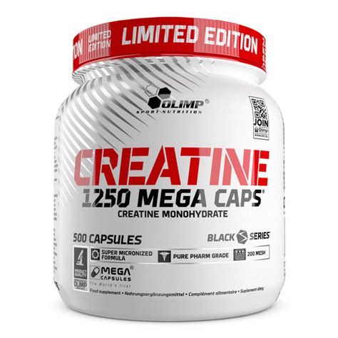 Kreatyna Olimp Creatine 1250 Mega Caps® - 500 Kapsułek - Limited ...