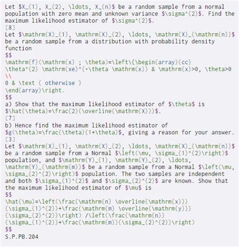 Solved Let X X Ldots X N Be A Random Sample Chegg