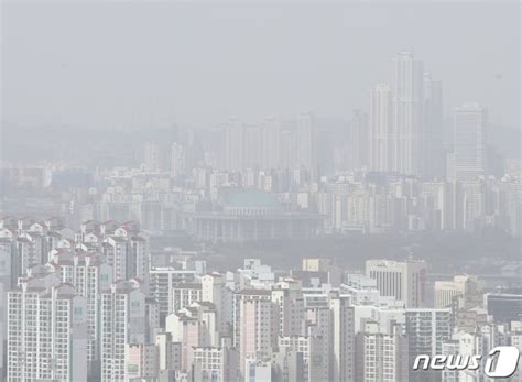 서울시 오후 3시 미세먼지주의보 해제 파이낸셜뉴스