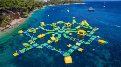 Lake Michigan Will Have Its First Floating Water Park This Summer Open In Whiting Indiana