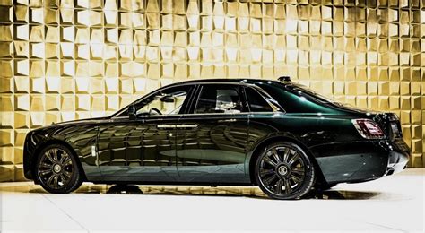 Dark Green Rolls Royce Ghost My2021 For Sale Slaylebrity