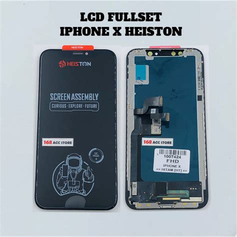 Jual LCD TOUCHSCREEN IPHONE X LCD IPHONE X FULLSET HEISTON INCELL