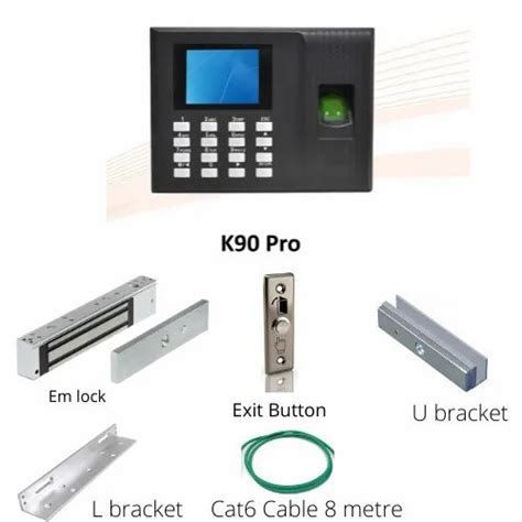 ESSL Biometric Access Control Door Lock Products Included Adapter At