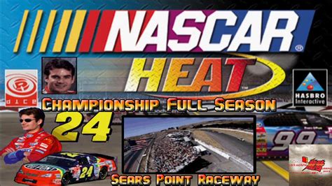 NASCAR Heat PS1 Championship Full Season 15 Sears Point Raceway