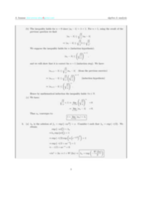 SOLUTION Sequence Gauss Studypool