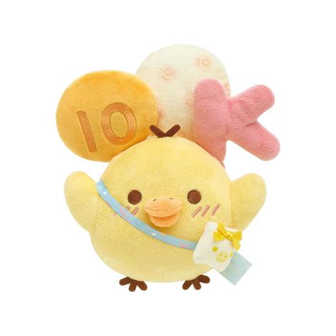 Plush Kiiroitori Atsumete Rilakkuma Niko Niko Happy For You Meccha Japan