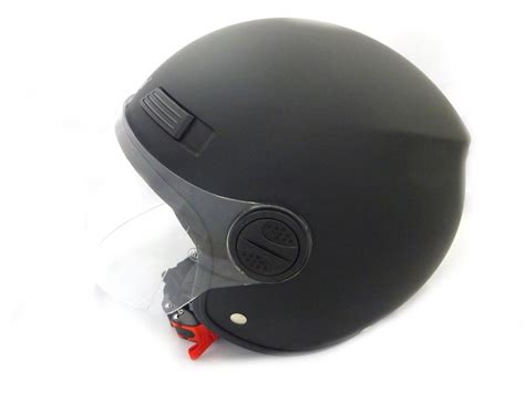 KASK FERRO 809L Z SZYBĄ BEZ SZCZĘKI CZARNY MAT XS Sklep Motocyklowy i