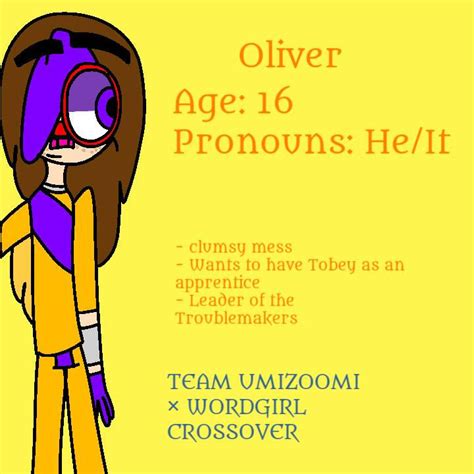 Team Umizoomi x WordGirl crossover - Oliver by ImLesbianFightMe on ...