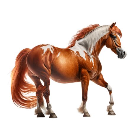 Wild Horse Animal Brown Transparent On White Horse Animal Wild Horse