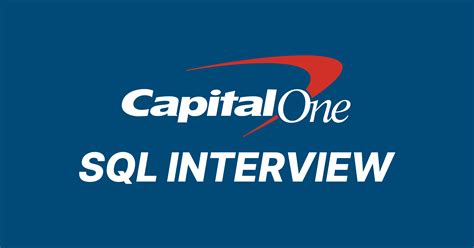 9 Capital One SQL Interview Questions (Updated 2025)