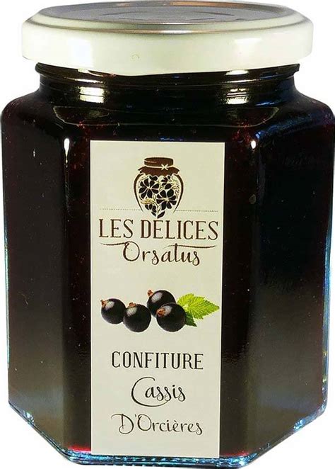 Confiture De Cassis Sans P Pins Les D Lices Orsatus Confitures Et