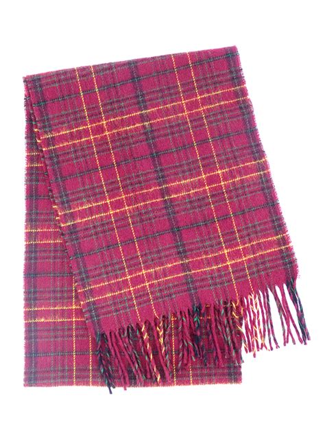 Williams Tartan Lambswool Scarf Wales Tartan Centres