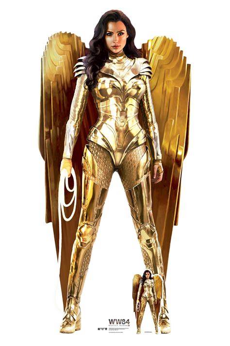 Wonder Woman Gold Armour Ww84 Lebensgroßer Pappaufsteller Jetzt Bei