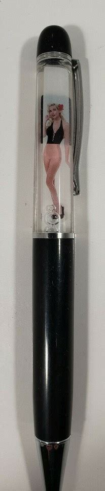 Naked Female Stripper Floaty Pens Nude Girl Woman Tip And Strip Ink Pen Black EBay