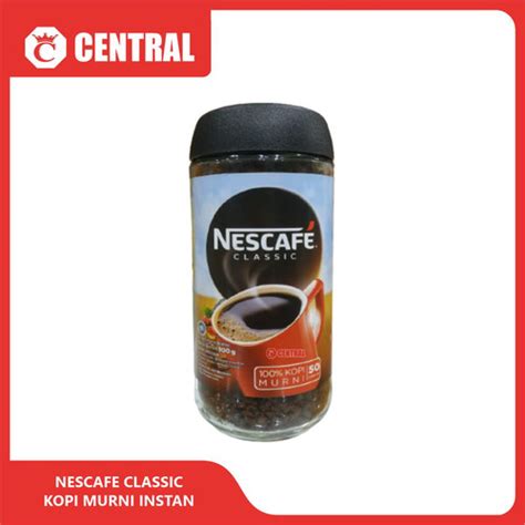 Jual NESCAFE CLASSIC KOPI INSTAN KOPI MURNI 200GR 100gr Kab