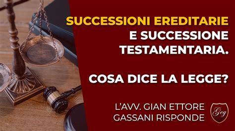 Successioni Ereditarie Il Testamento Olografo