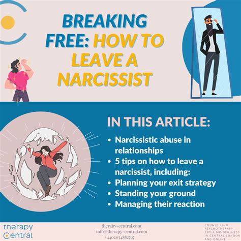 How To Leave A Narcissist Breaking Free Guide Therapy Central