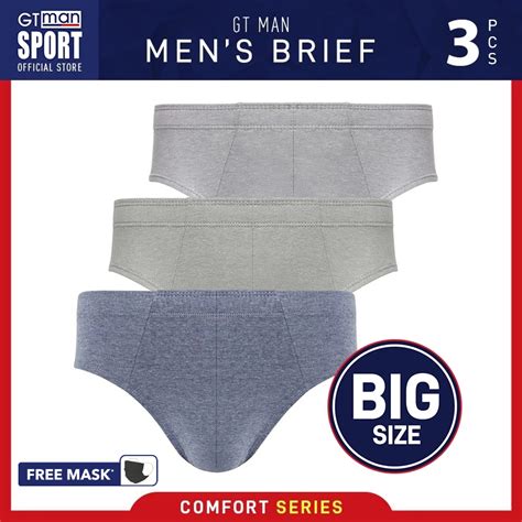 Jual Celana Dalam Pria GT MAN GMX SP Isi 3 Pcs Briefs Men Underwear