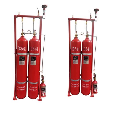 Ig Fire Extinguishing System With L Volume Cylinder Fire Fighting