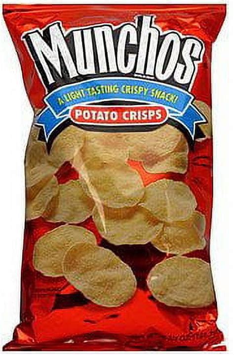 Munchos Regular Potato Crisps 45 Oz Bags Pack Of 9