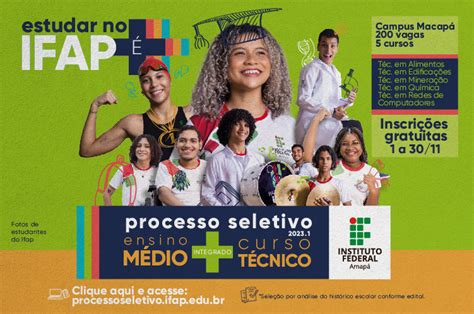 Ifap Inscri Es Para Processo Seletivo Terminam Hoje Not Cias