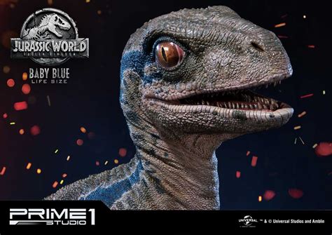 Jurassic World: Fallen Kingdom - Life Size Baby Blue Statue by Prime 1 ...